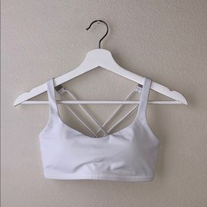 Lululemon Free to be Bra Light Support White Size4